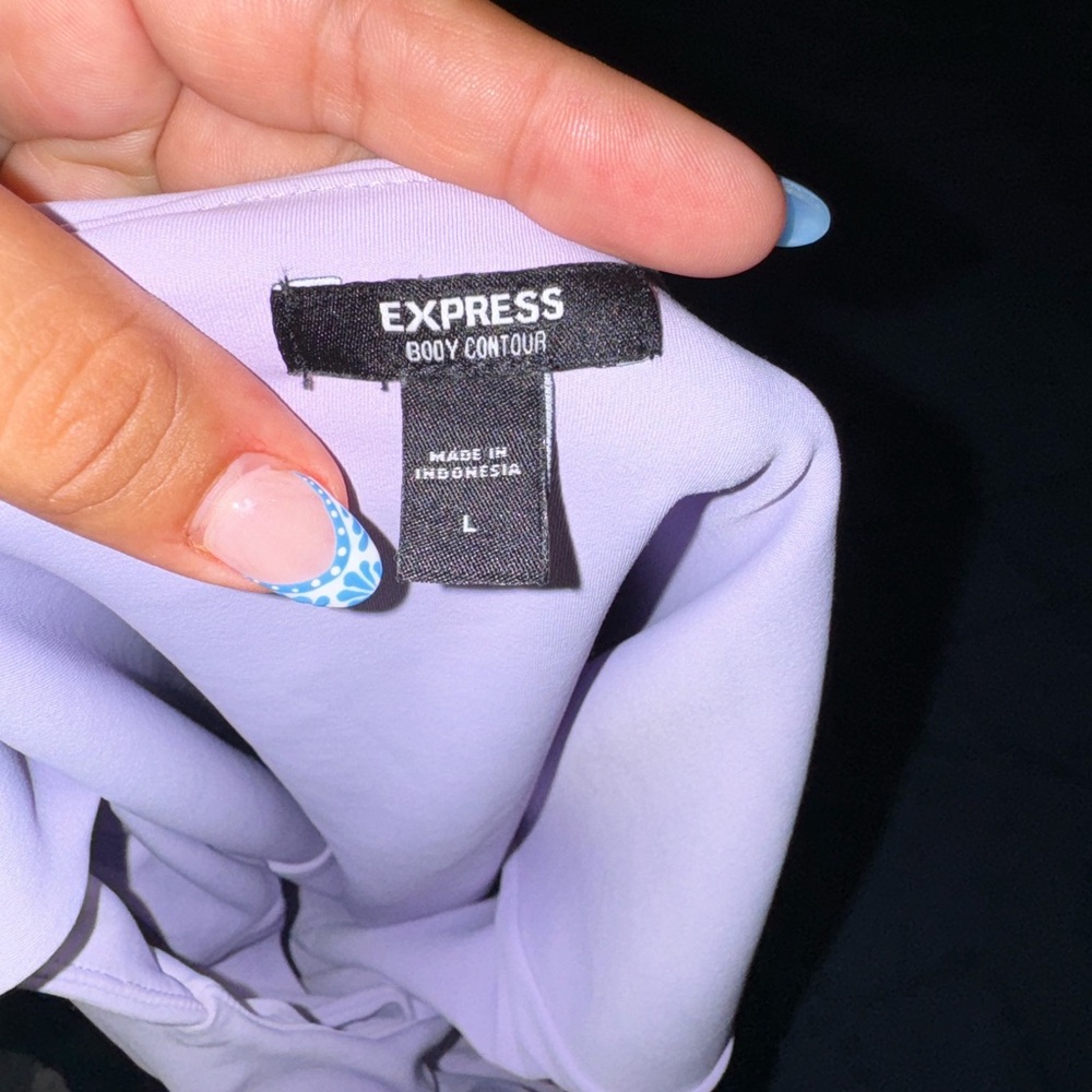 Express - bodysuit - lavender
